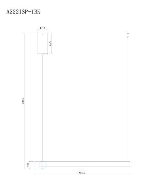 Подвесная люстра Arte Lamp Veritate A2221SP-1BR Подвесная люстра Arte Lamp Veritate A2221SP-1BR