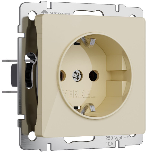 Розетка с заземлением Werkel 4690389197086 W1171043 a064060 Розетка с заземлением Werkel 4690389197086 W1171043 a064060