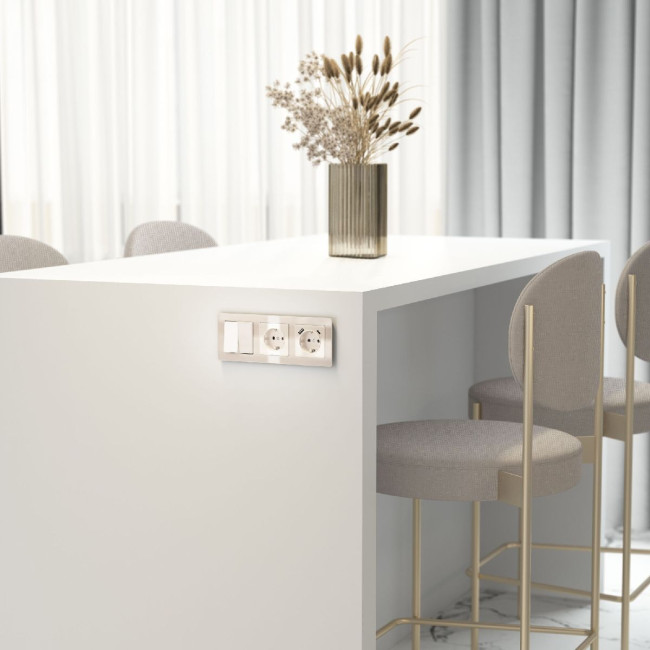 Розетка с заземлением Werkel 4690389197086 W1171043 a064060 Розетка с заземлением Werkel 4690389197086 W1171043 a064060