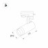 Трековый светильник Arlight LGD-4TR black 031231 Трековый светильник Arlight LGD-4TR black 031231