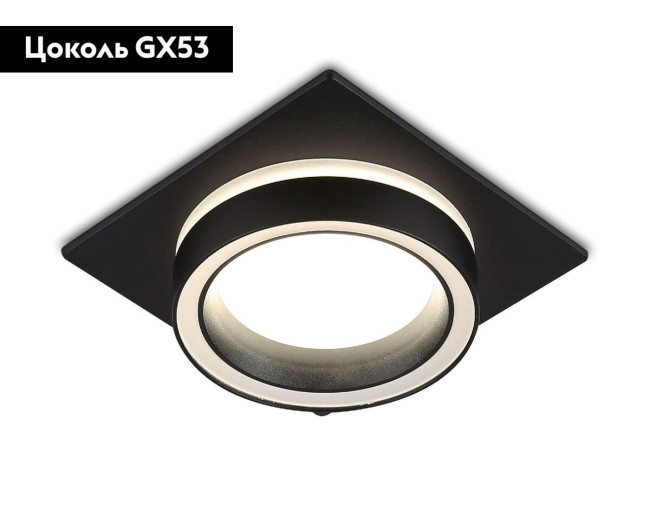 Встраиваемый светильник Ambrella Light GX53 Acrylic Tech Techno Spot TN52422 Встраиваемый светильник Ambrella Light GX53 Acrylic Tech Techno Spot TN52422
