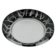 Встраиваемый светильник ЭРА DK80 WH/BK Б0019575 Встраиваемый светильник ЭРА DK80 WH/BK Б0019575