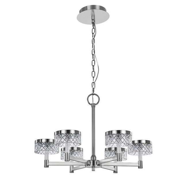 Подвесная люстра Delight Collection MD21020075 MD21020075-6A chrome Подвесная люстра Delight Collection MD21020075 MD21020075-6A chrome