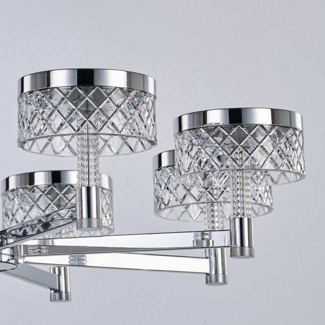 Подвесная люстра Delight Collection MD21020075 MD21020075-6A chrome Подвесная люстра Delight Collection MD21020075 MD21020075-6A chrome