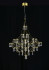 Подвесная люстра Myfar Allegria MR2643-66P-50AD Подвесная люстра Myfar Allegria MR2643-66P-50AD