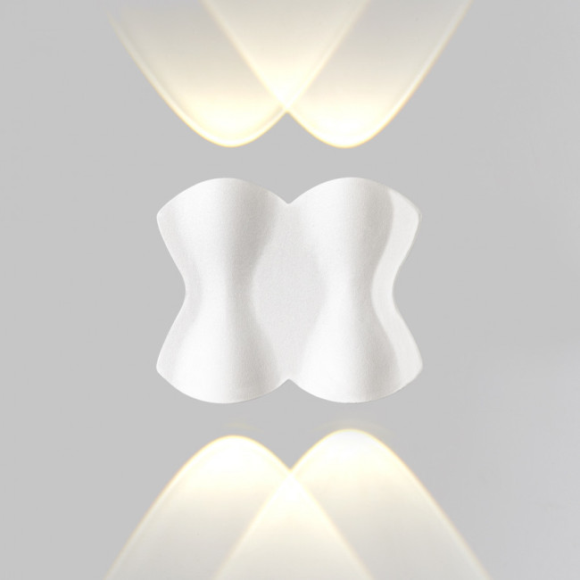 Уличный настенный светильник IMEX Cross IL.0014.0019-4-WH