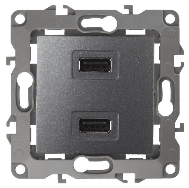 Розетка USB Эра 12-4110-12 Б0027497 Розетка USB Эра 12-4110-12 Б0027497