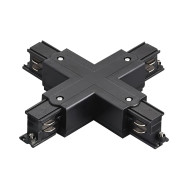 Соединение крестовое с подводом питания к треку 5040xx-(F)/(R) Lightstar Quattro 504147-FR