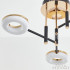 Потолочная люстра Arte Milano Ferrara 272999/3 BK/GD Потолочная люстра Arte Milano Ferrara 272999/3 BK/GD
