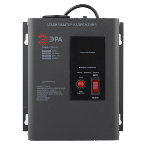 Стабилизатор напряжения настенный Эра СННТ-2000-Ц Б0020168 Стабилизатор напряжения настенный Эра СННТ-2000-Ц Б0020168
