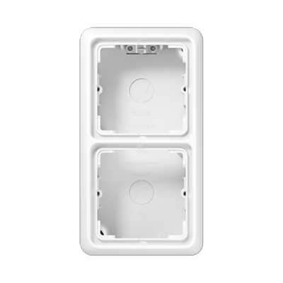 Коробка двухместная Jung CD582AWW Коробка двухместная Jung CD582AWW