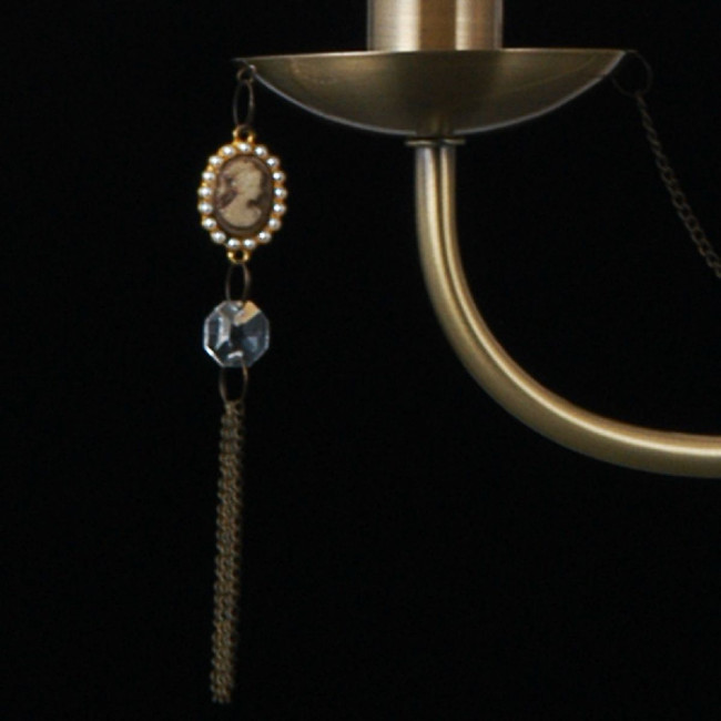 Подвесная люстра Illumico IL0023-3PSQ-24 AB CASTOR