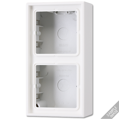 Коробка двухместная Jung LS582ASW Коробка двухместная Jung LS582ASW