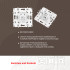 Розетка RJ45 Arte Milano 217.45-1.white Розетка RJ45 Arte Milano 217.45-1.white