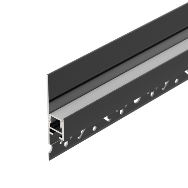 Алюминиевый профиль Arlight ARH-PLINTUS-FANTOM-2000 BLACK 038550 Алюминиевый профиль Arlight ARH-PLINTUS-FANTOM-2000 BLACK 038550