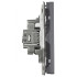 Розетка 1-местная с з/ш б/з (механизм) СЗК Stekker Эмили 250В 16А RST16-5109-10ZK платиново-серый soft touch 50242 Розетка 1-местная с з/ш б/з (механизм) СЗК Stekker Эмили 250В 16А RST16-5109-10ZK платиново-серый soft touch 50242