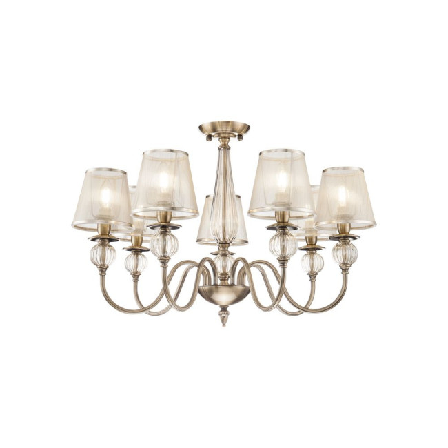 Подвесная люстра Freya Inessa FR2685PL-07BZ Подвесная люстра Freya Inessa FR2685PL-07BZ