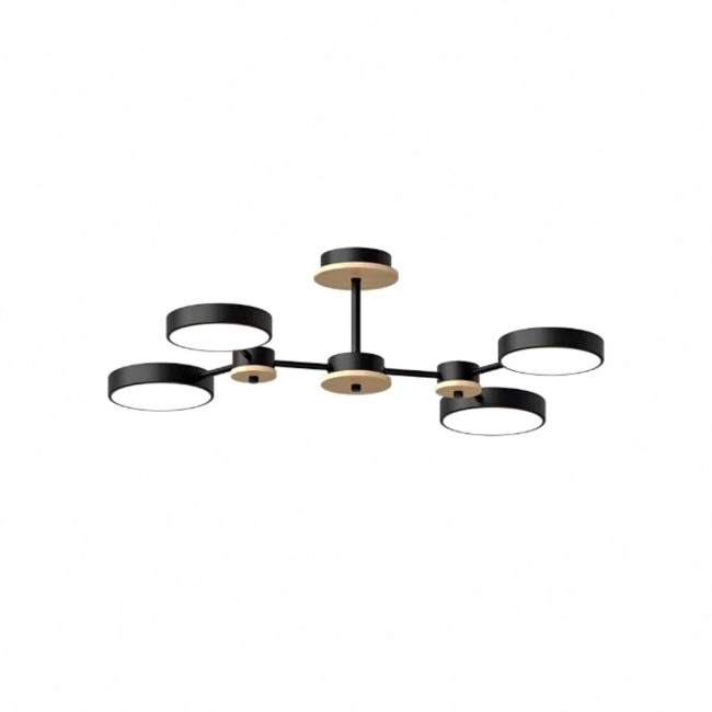 Люстра на штанге LED4U L3215-630 BK Люстра на штанге LED4U L3215-630 BK