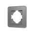 Рамка стеклянная на 1 пост Arlight FRM-OMALI-GS-1-GR 049665