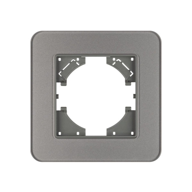 Рамка стеклянная на 1 пост Arlight FRM-OMALI-GS-1-GR 049665