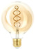 Лампа светодиодная Эра E27 7W 2400K F-LED G95-7W-824-E27 spiral gold Б0047663