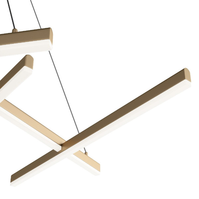 Подвесная люстра Maytoni Line MOD016PL-L80GK Подвесная люстра Maytoni Line MOD016PL-L80GK