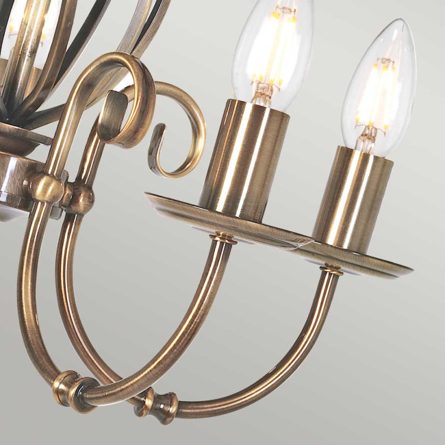 Подвесная люстра Elstead Lighting ART5-AGD-BRASS Подвесная люстра Elstead Lighting ART5-AGD-BRASS
