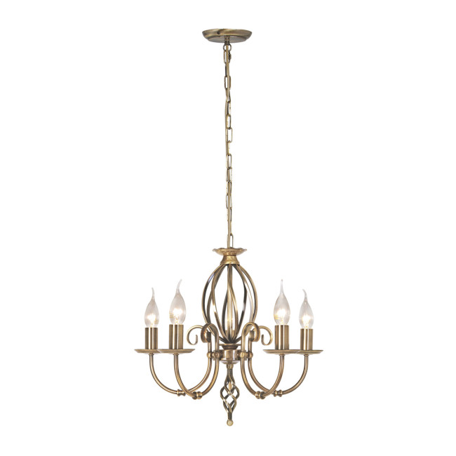 Подвесная люстра Elstead Lighting ART5-AGD-BRASS Подвесная люстра Elstead Lighting ART5-AGD-BRASS