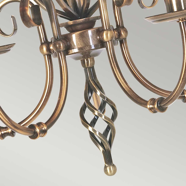 Подвесная люстра Elstead Lighting ART5-AGD-BRASS Подвесная люстра Elstead Lighting ART5-AGD-BRASS