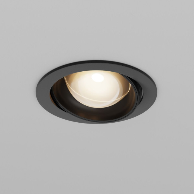 Встраиваемый светильник Maytoni Lens DL105-12W3K-B Встраиваемый светильник Maytoni Lens DL105-12W3K-B