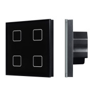 Сенсорная панель Arlight DALI-301-11-IN Black (BUS/24V, Backlight) (IARL, IP20 Пластик) 046573