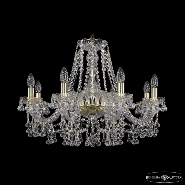 Подвесная люстра Bohemia Ivele Crystal 1409/8/240 G