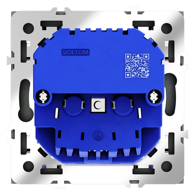 Розетка с USB, A+C Voltum S70 VLS040508 (черный матовый Розетка с USB, A+C Voltum S70 VLS040508 (черный матовый