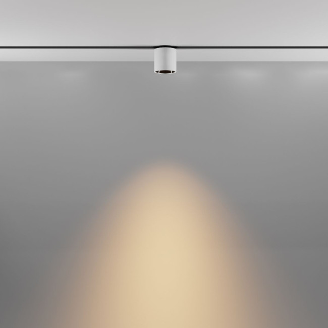 Трековый магнитный светильник Maytoni Alfa S TR132-2-7W3K-W Трековый магнитный светильник Maytoni Alfa S TR132-2-7W3K-W