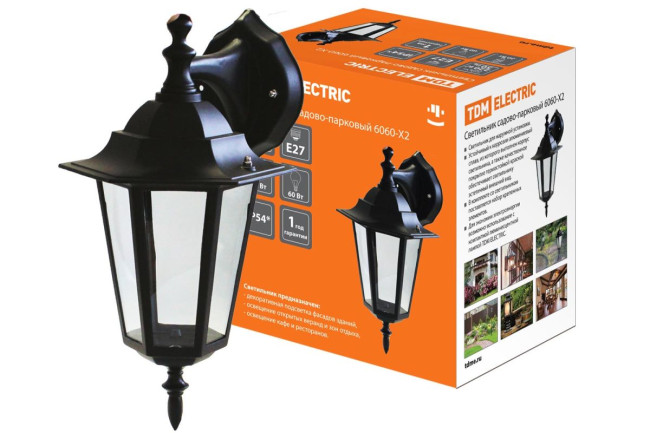 Уличный настенный светильник TDM Electric 6060-02 SQ0330-0002 Уличный настенный светильник TDM Electric 6060-02 SQ0330-0002