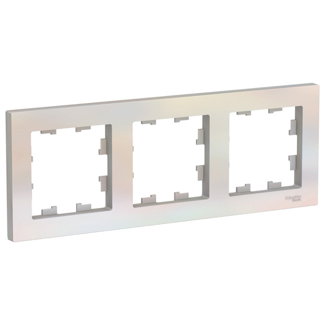 Рамка 3-ая, универсальная Systeme Electric AtlasDesign Жемчуг ATN000403 Рамка 3-ая, универсальная Systeme Electric AtlasDesign Жемчуг ATN000403