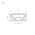 Силиконовый профиль Arlight WPH-FLEX-5025-TOP-S23-10m WHITE 050136 Силиконовый профиль Arlight WPH-FLEX-5025-TOP-S23-10m WHITE 050136