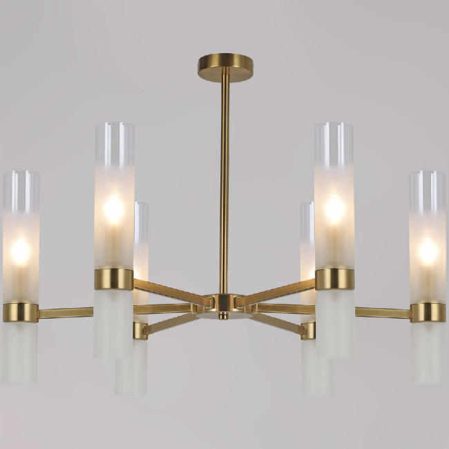 Люстра на штанге Illumico IL0279-6P-79 BRASS Люстра на штанге Illumico IL0279-6P-79 BRASS