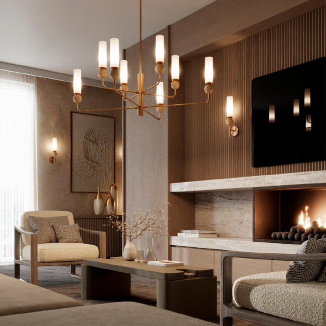 Люстра на штанге Odeon Light Lolla 6625/8 Люстра на штанге Odeon Light Lolla 6625/8