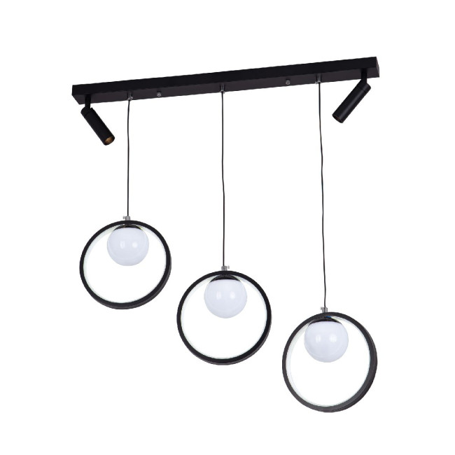 Подвесная люстра LED4U L7103-5 BK Подвесная люстра LED4U L7103-5 BK