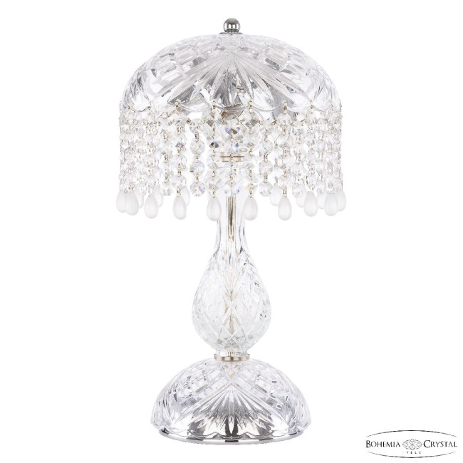 Настольная лампа Bohemia Ivele Crystal 14781L1/22 Ni V0300 Настольная лампа Bohemia Ivele Crystal 14781L1/22 Ni V0300