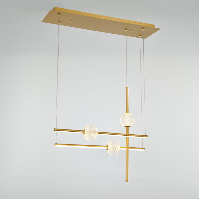 Подвесной светильник MD21001050-3B gold Подвесной светильник MD21001050-3B gold