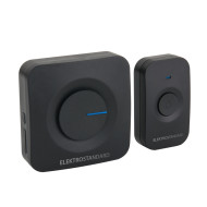 Звонок беспроводной Elektrostandard DBQ23M WL 52M IP44 черный 4690389142635 Звонок беспроводной Elektrostandard DBQ23M WL 52M IP44 черный 4690389142635