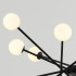 Люстра на штанге DeLight Collection MD19001025-16A black Люстра на штанге DeLight Collection MD19001025-16A black