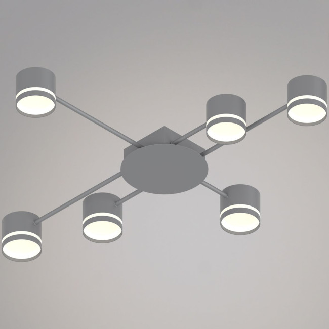 Потолочная люстра Reluce 56730-0.3-06 GX53 GREY Потолочная люстра Reluce 56730-0.3-06 GX53 GREY