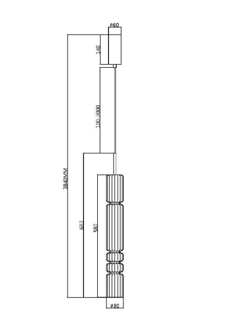 Подвесной светильник Maytoni Ordo MOD272PL-L12CH3K