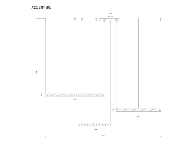 Подвесная люстра Arte Lamp Shine A2222SP-3BK Подвесная люстра Arte Lamp Shine A2222SP-3BK