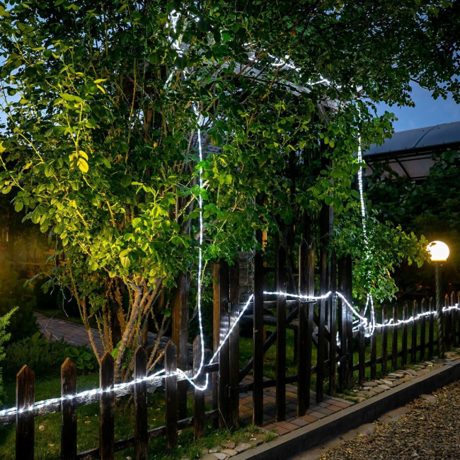 Уличная гирлянда Uniel ULD-D50 15M/С08 IP44 WHITE UL-00010907