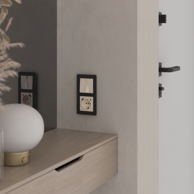 Выключатель двухклавишный проходной с подсветкой Werkel 4690389197055 W1122143 a064059 Выключатель двухклавишный проходной с подсветкой Werkel 4690389197055 W1122143 a064059