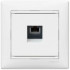 Розетка телефонная RJ11 Legrand Valena белая 774438 Розетка телефонная RJ11 Legrand Valena белая 774438